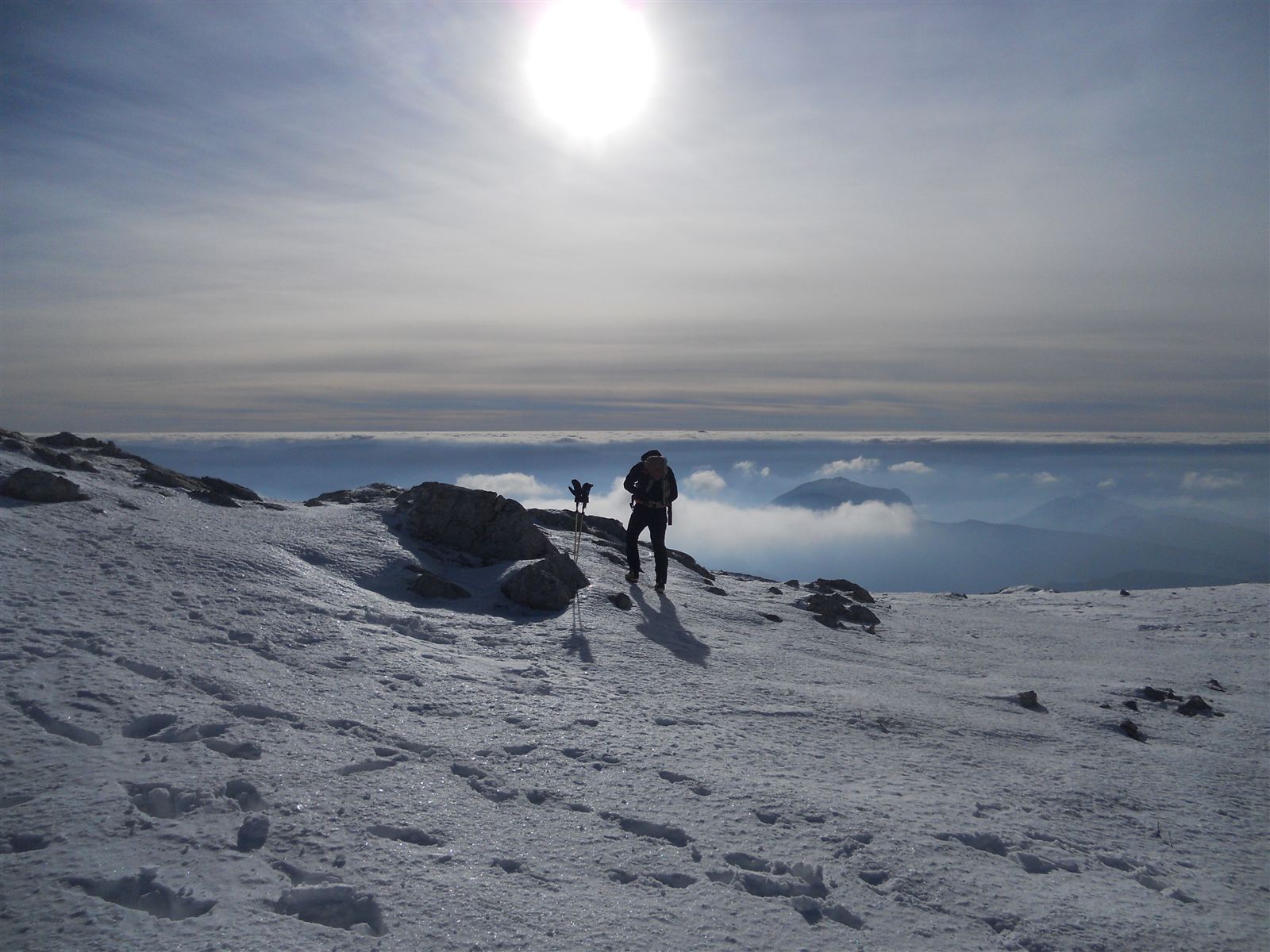 Panorama dal massiccio del Sirente